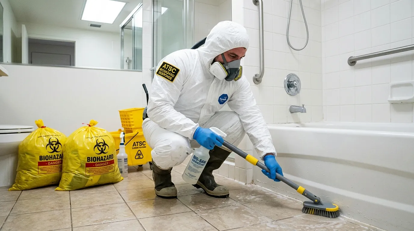 Decontamination equipment deployed for Blood Cleanup in Gadsden